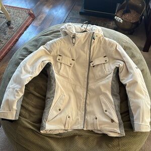 Obermeyer Cloud 9 Hoodie Velvet Ski Snowboard women jacket size 6